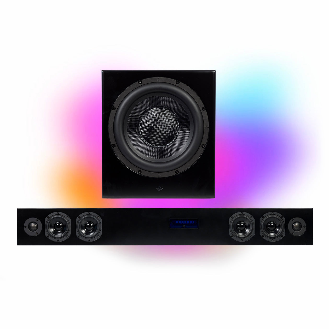 KIN PLAY SOUNDBAR II Bluetooth Hdmi Arc KIN SUB 10 Subwoofer 10" inches Set