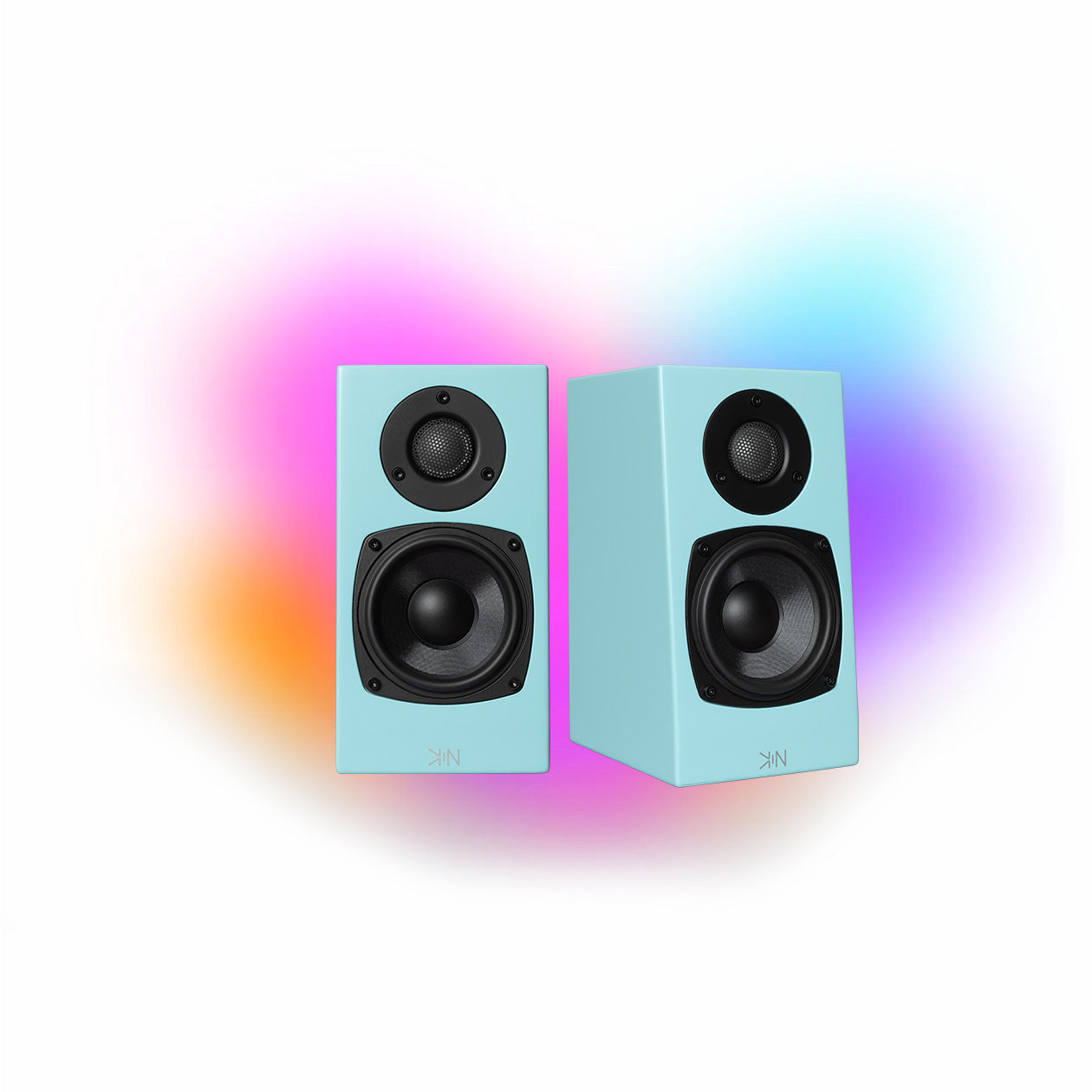 Stylish bookshelf shops speakers