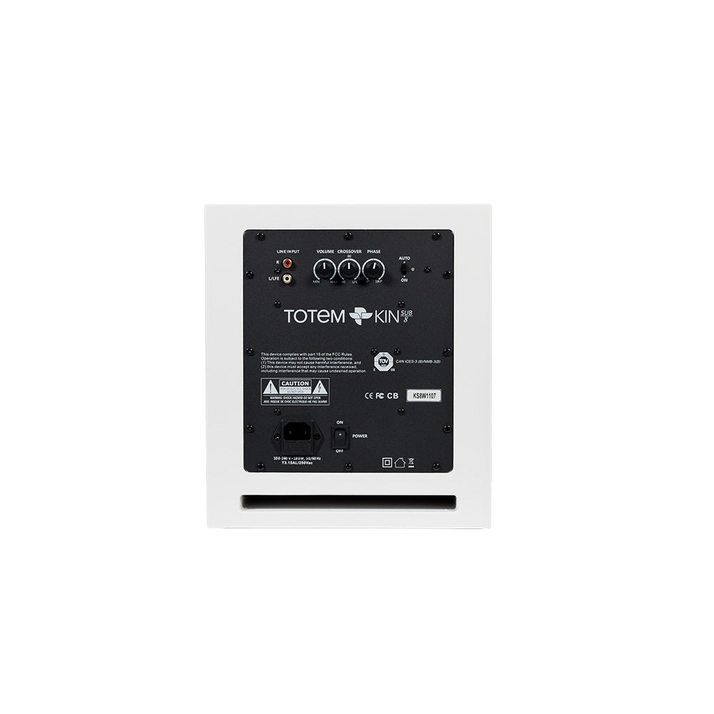 KIN SUB 8 Powered 8” inches Subwoofer (unit)