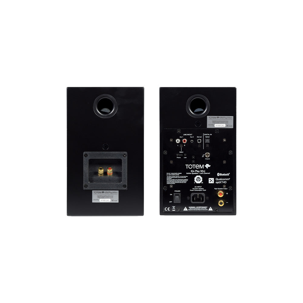 KIN PLAY MINI Bluetooth Amplified Bookshelf Speaker (pair)