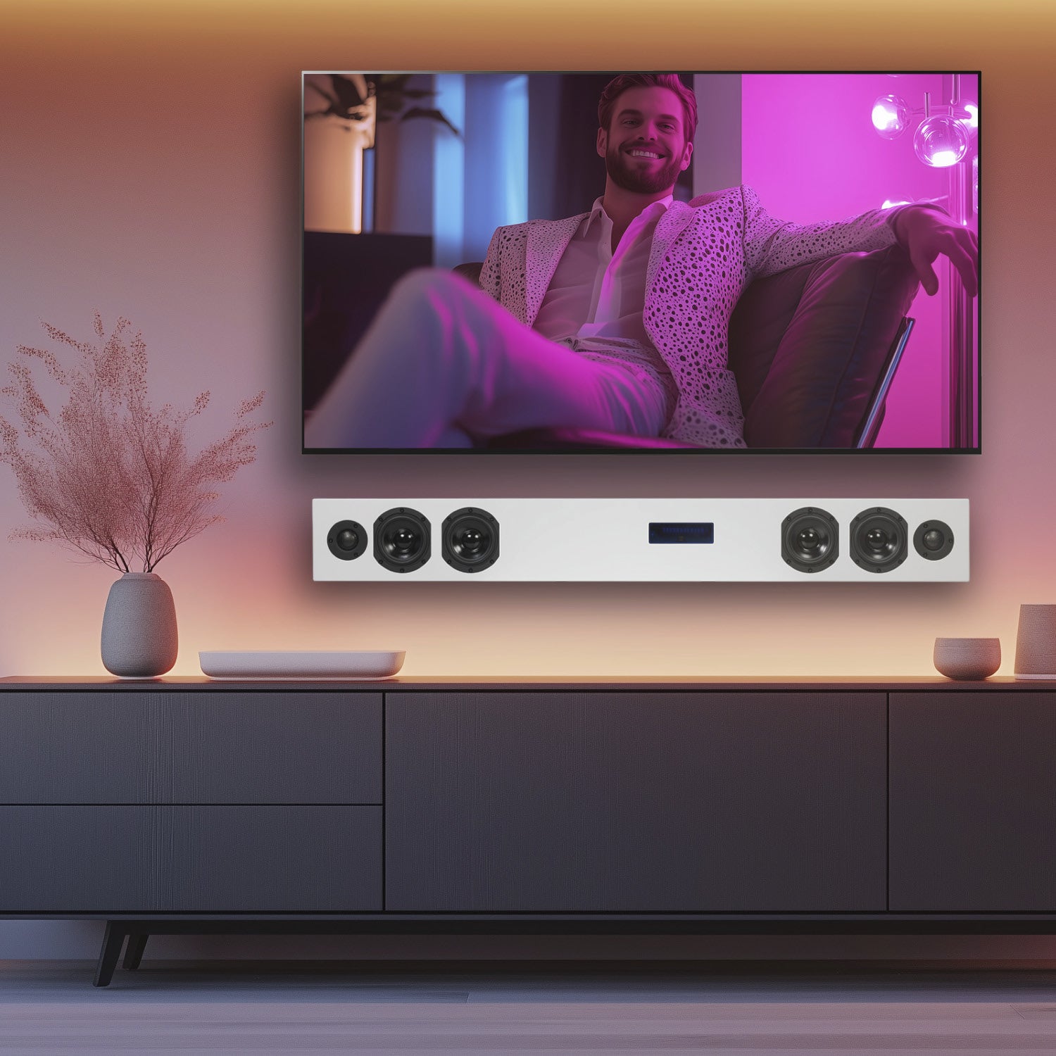 KIN PLAY SOUNDBAR II Barre de Son Bluetooth Hdmi Arc (unité)