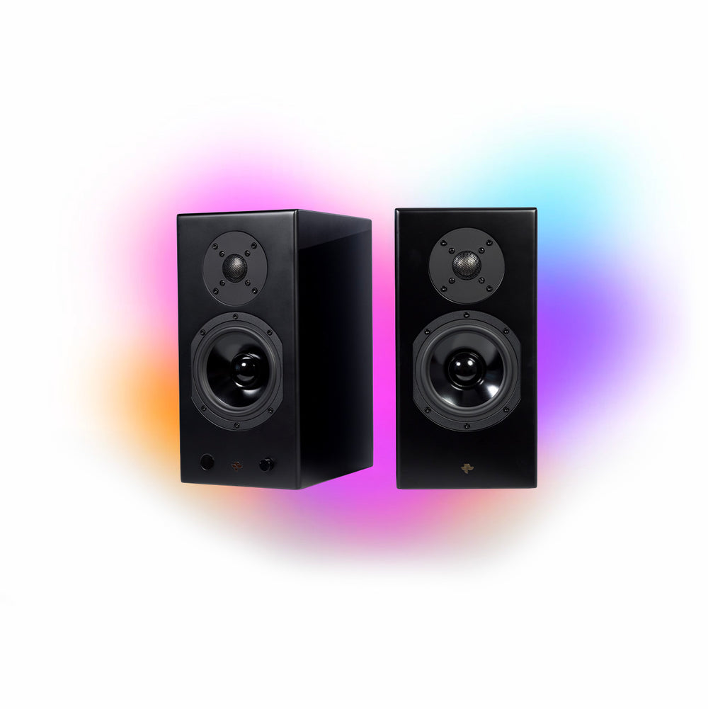 KIN PLAY Bluetooth Amplified Bookshelf Speaker (pair)