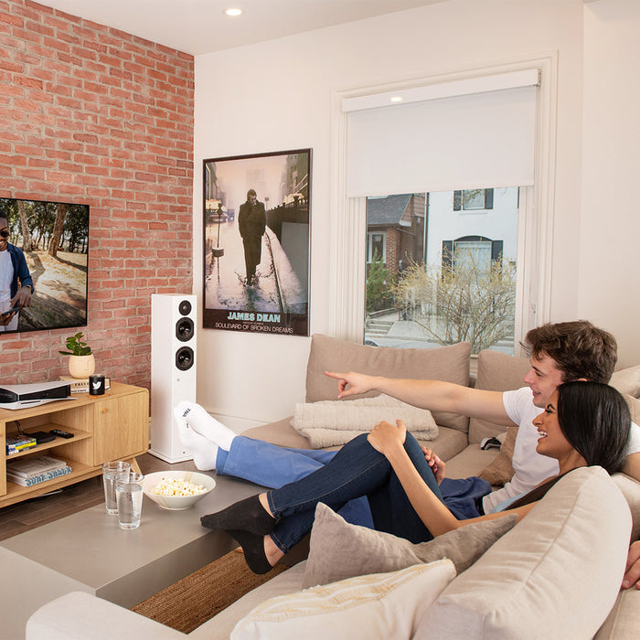 KIN PLAY TOWER II Bluetooth Amplified Tower Speaker Hdmi Arc (pair)