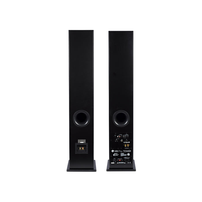KIN PLAY TOWER II Bluetooth Amplified Tower Speaker Hdmi Arc (pair)